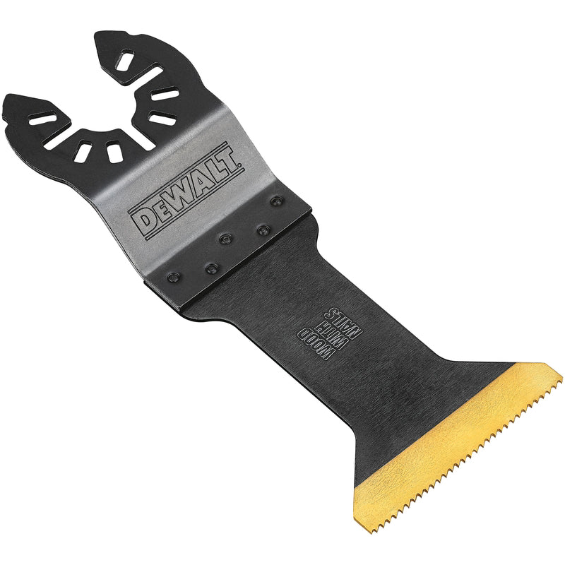DeWalt Universal Fitment 1-3/4 in. Titanium Wood with Nails Oscillating Blade