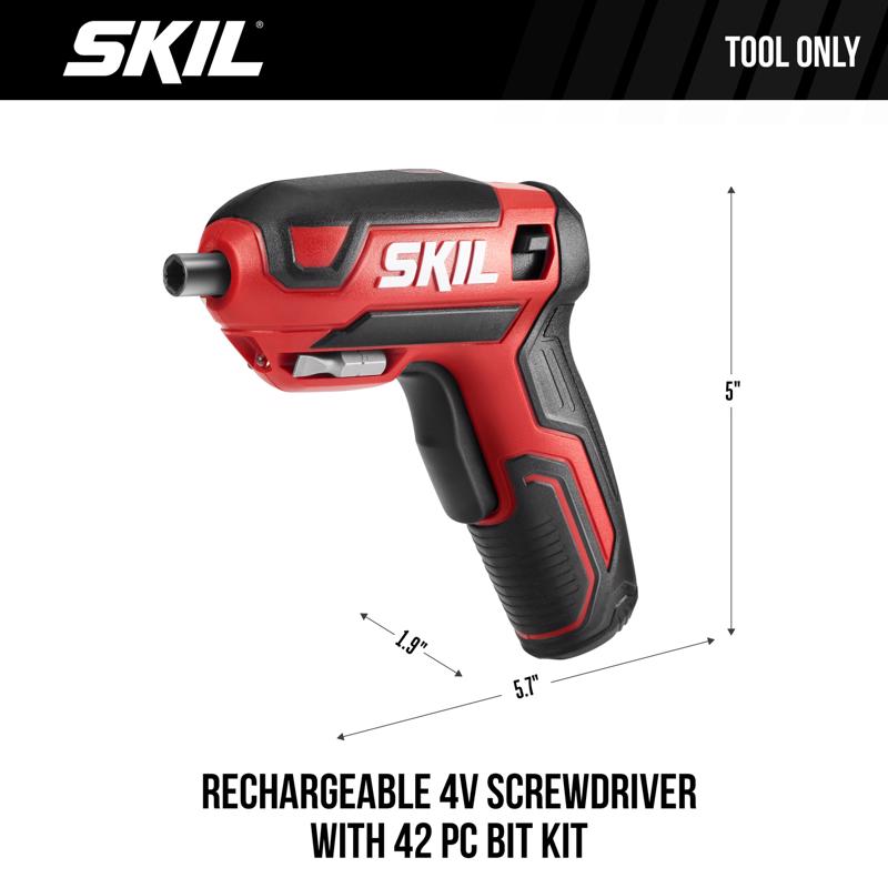 SKIL 4V Cordless Rechargeable Screwdriver