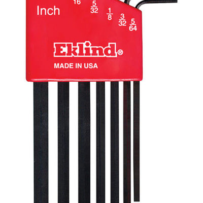 Eklind Hex-L 5/64 to 1/4 in. SAE L-Handle Hex Key Set 7 pc