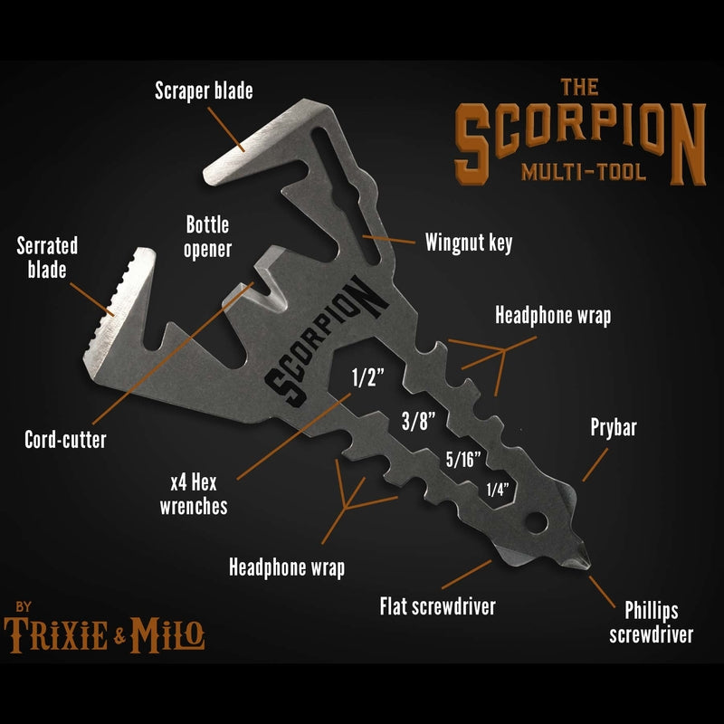Trixie & Milo Scorpion Multi-Tool