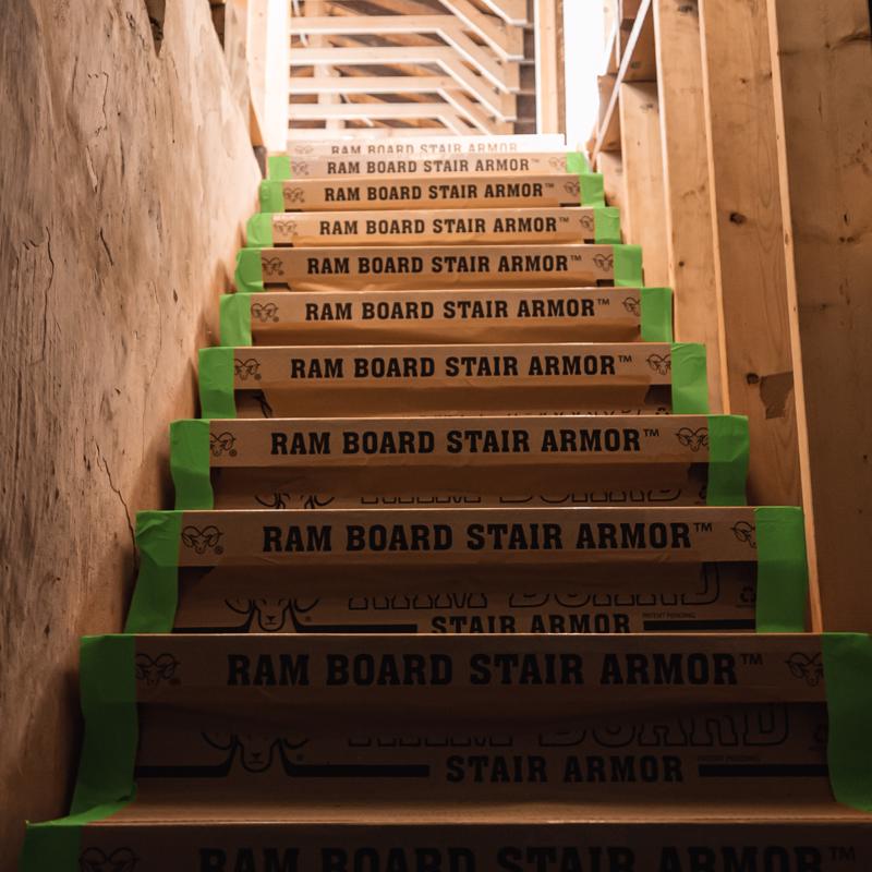 Ram Board Stair Armor 19 in. H X 34 in. W Polypropylene Stair Protector 6 pc