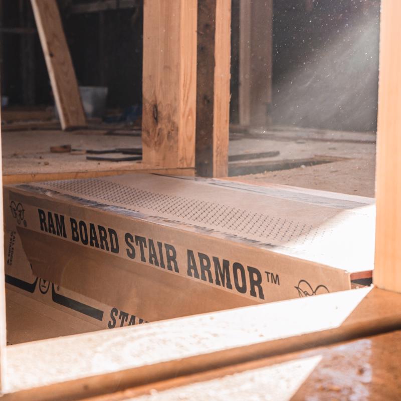 Ram Board Stair Armor 19 in. H X 34 in. W Polypropylene Stair Protector 6 pc
