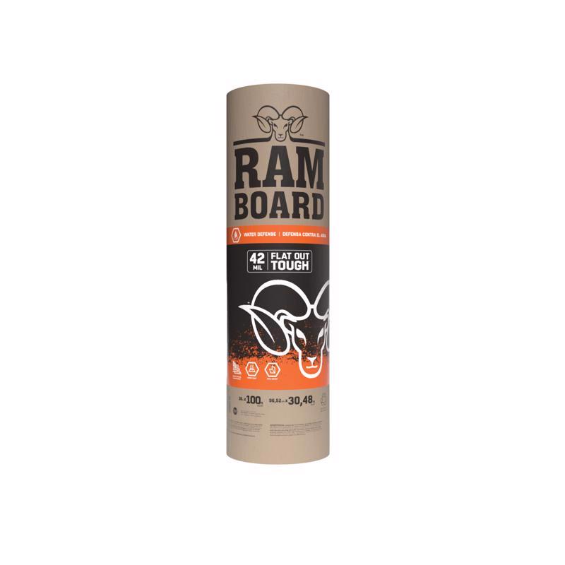 Ram Board Floor Protection 38 in. W X 100 ft. L Paper White
