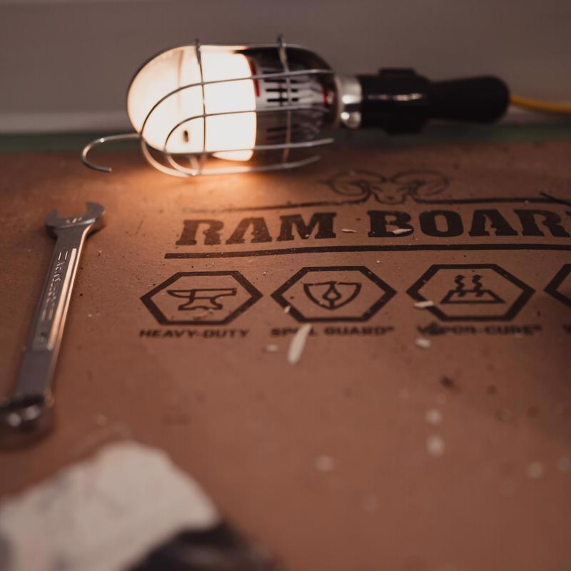 Ram Board Floor Protection 38 in. W X 100 ft. L Paper White