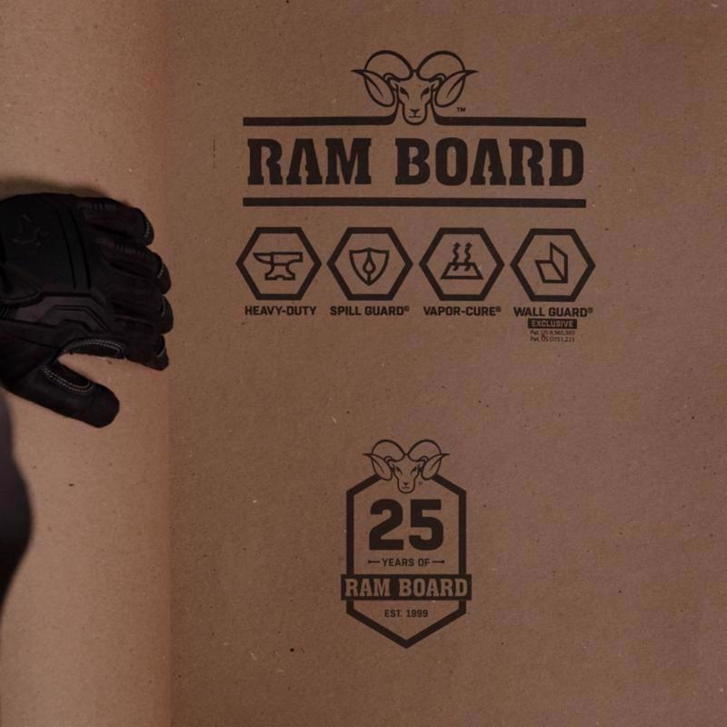 Ram Board Floor Protection 38 in. W X 100 ft. L Paper White