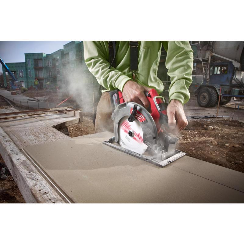 Milwaukee 7-1/4 in. D X 5/8 in. Polycrystalline Diamond Fiber Cement Blade 4 teeth