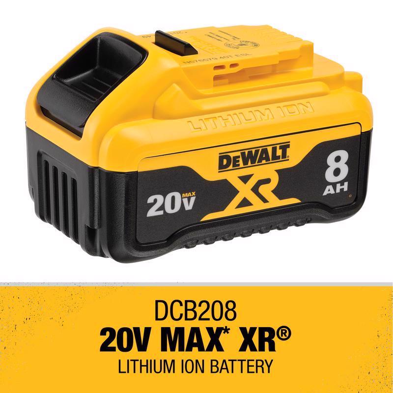 DeWalt 20V MAX XR DCB208 8 Ah Lithium-Ion Battery