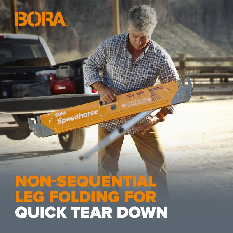 Bora Portamate Speedhorse Sawhorse 1800 lb. cap.