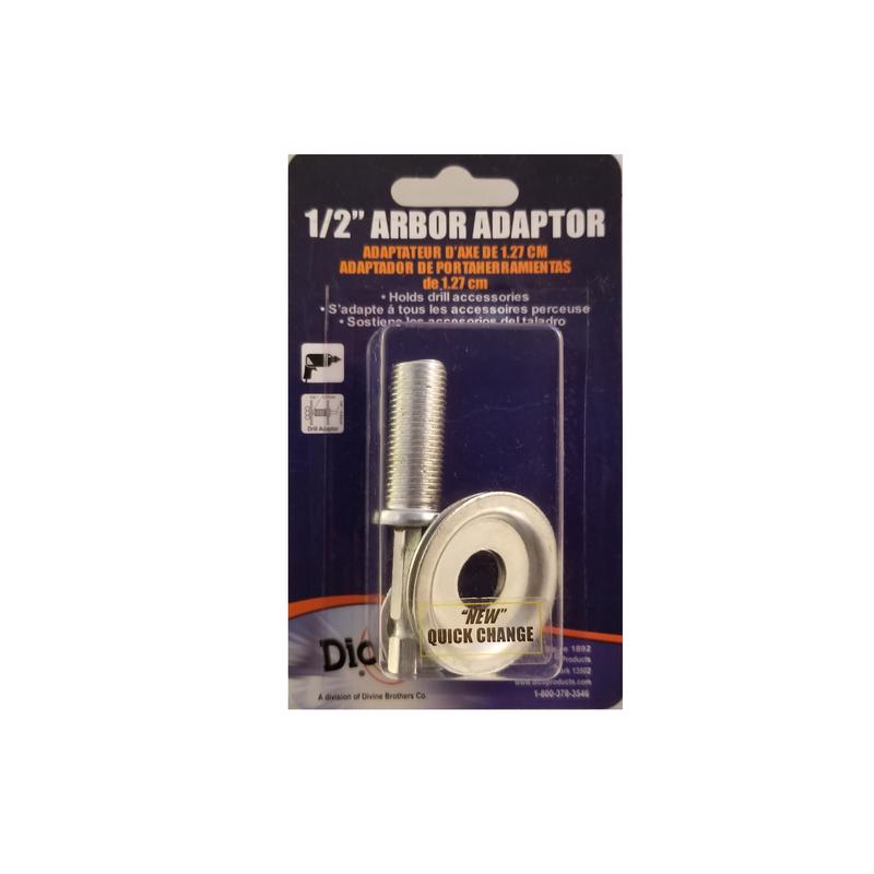 Dico 1/4 in. X 3 in. L Hex Arbor Adapter 1/4 in. Hex