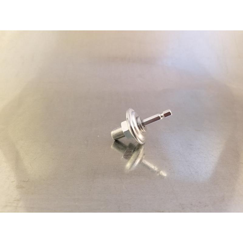 Dico 1/4 in. X 3 in. L Hex Arbor Adapter 1/4 in. Hex