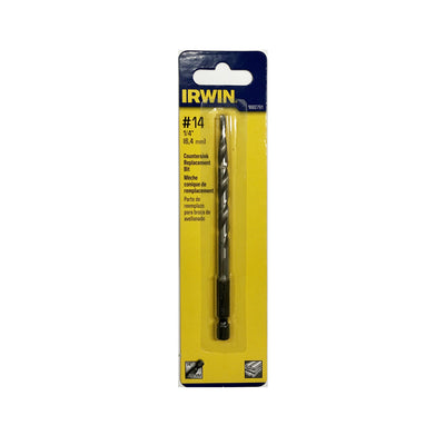 Irwin #14 X 1/4 in. D High Speed Steel Countersink Replacement Bit