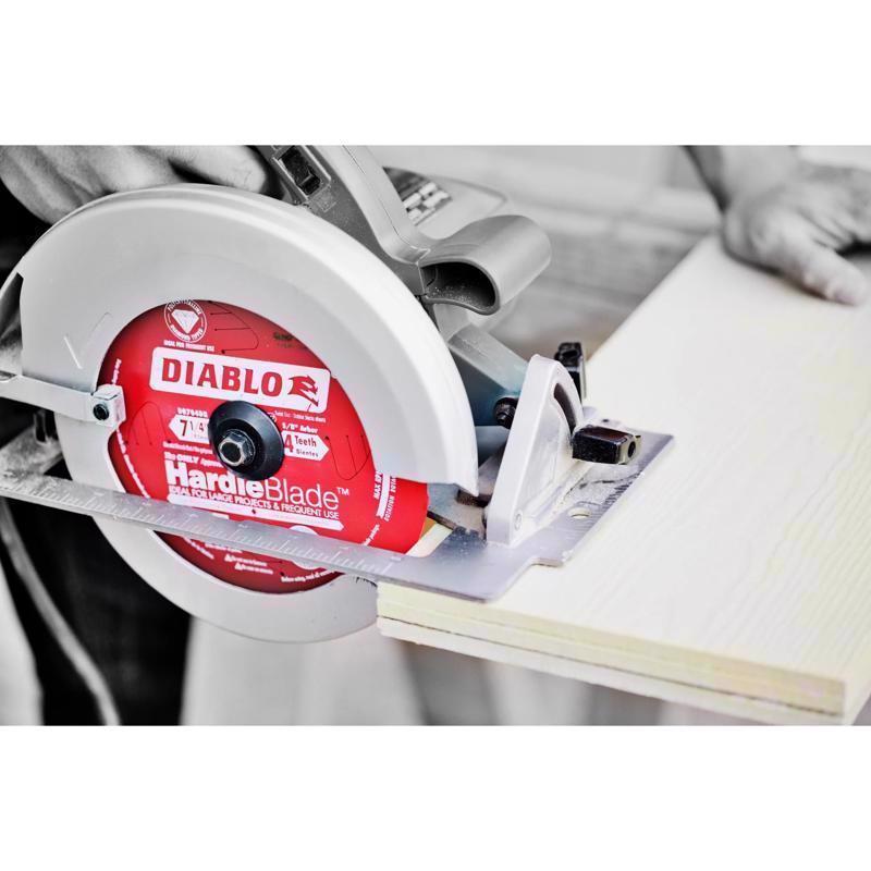 Diablo HardieBlade 6-1/2 in. D X 5/8 in. PCD Fiber Cement Blade 4 teeth
