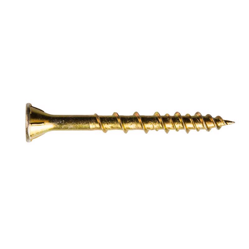 Simpson Strong-Tie Strong-Drive No. 9 X 2 in. L T25 Yellow Zinc High/Low WSV Subfloor Screws