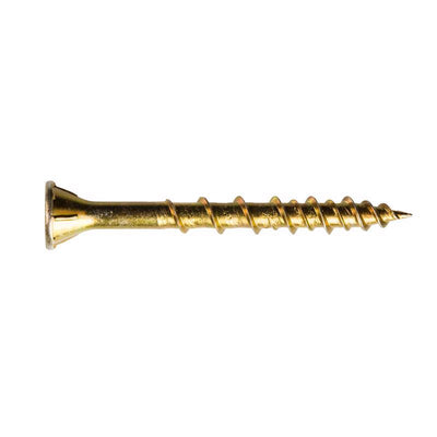 Simpson Strong-Tie Strong-Drive No. 9 X 2 in. L T25 Yellow Zinc High/Low WSV Subfloor Screws