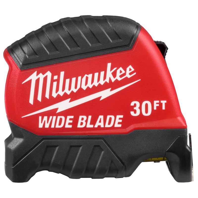 Milwaukee 30 ft. L X 1-1/8 in. W Compact Wide Blade Tape Measure