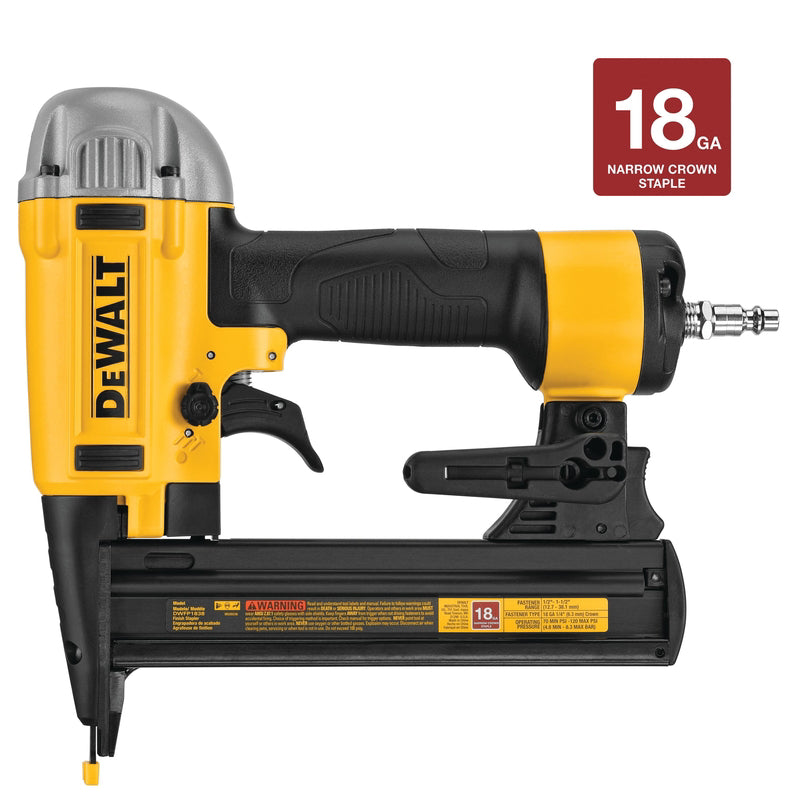 DeWalt 18 Ga. 1/4 in. Finish Stapler Kit