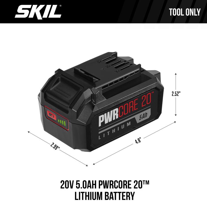 SKIL 20V PWRCore 5 Ah Lithium-Ion Battery
