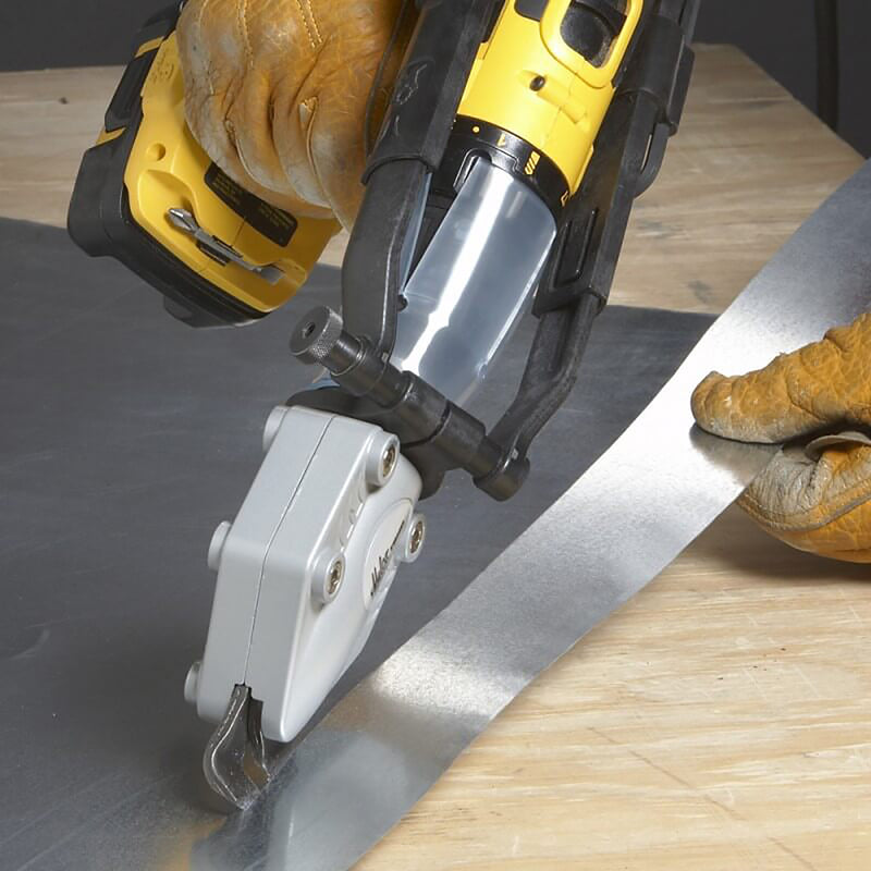 Malco TurboShear Sheet Metal Cutting Drill Attachment