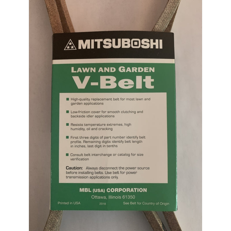 Mitsuboshi Super KB Standard V-Belt 0.63 in. W X 97 in. L For Riding Mowers