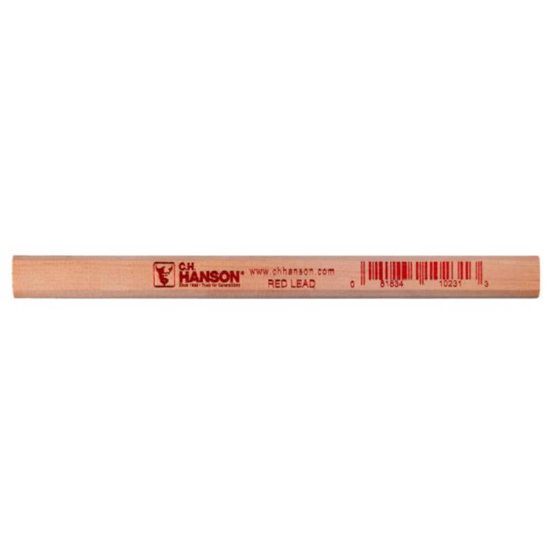 C.H. Hanson 7 in. L Red Lead Carpenter Pencil