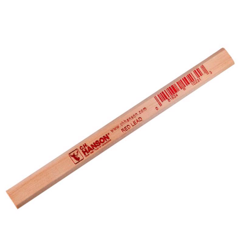 C.H. Hanson 7 in. L Red Lead Carpenter Pencil
