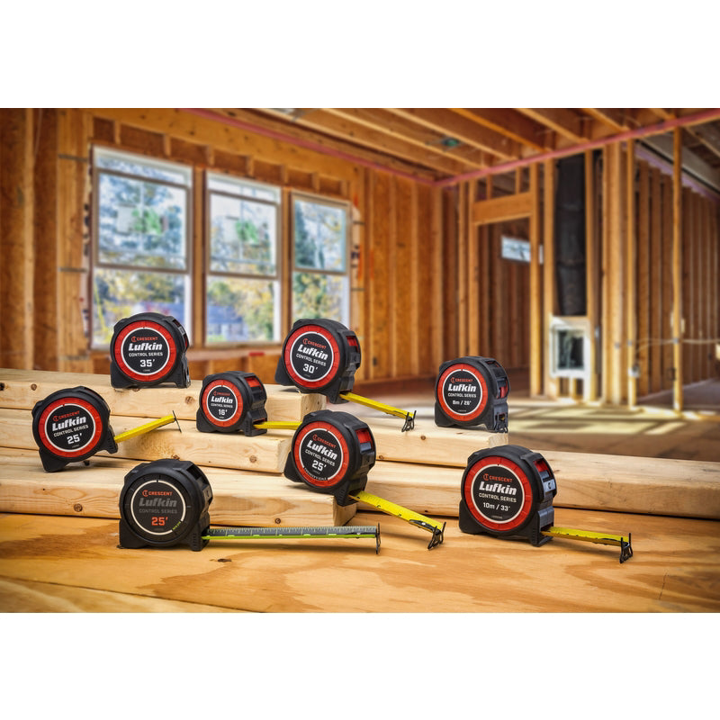 Crescent Lufkin 16 ft. L X 1-3/16 in. W Control Series Tape Measure