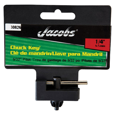 Jacobs 1/4 in. X 5/32 in. Chuck Key T-Handle Steel