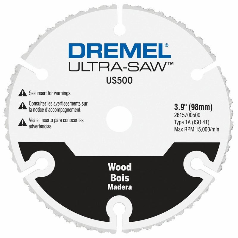Dremel Ultra-Saw 3.9 in. Carbide Wood Cutting Wheel