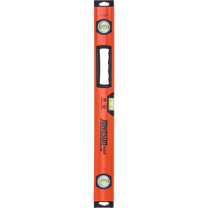 Johnson 24 in. Aluminum Box Level 3 vial