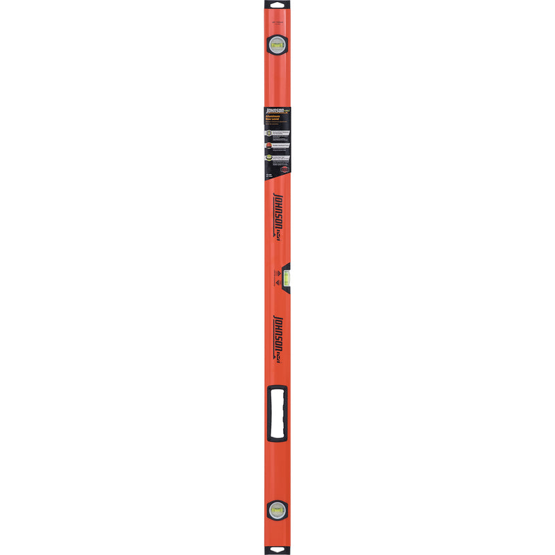 Johnson 48 in. Aluminum Box Level 3 vial