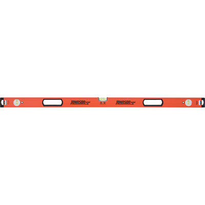 Johnson 48 in. Aluminum Heavy Duty Box Level 3 vial