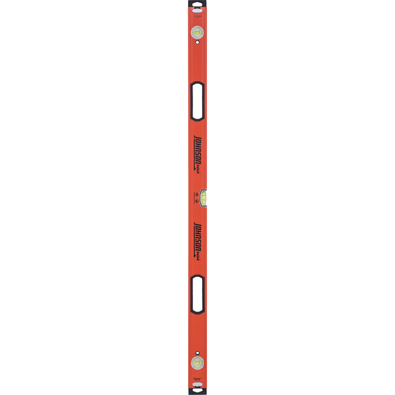 Johnson 48 in. Aluminum Heavy Duty Box Level 3 vial