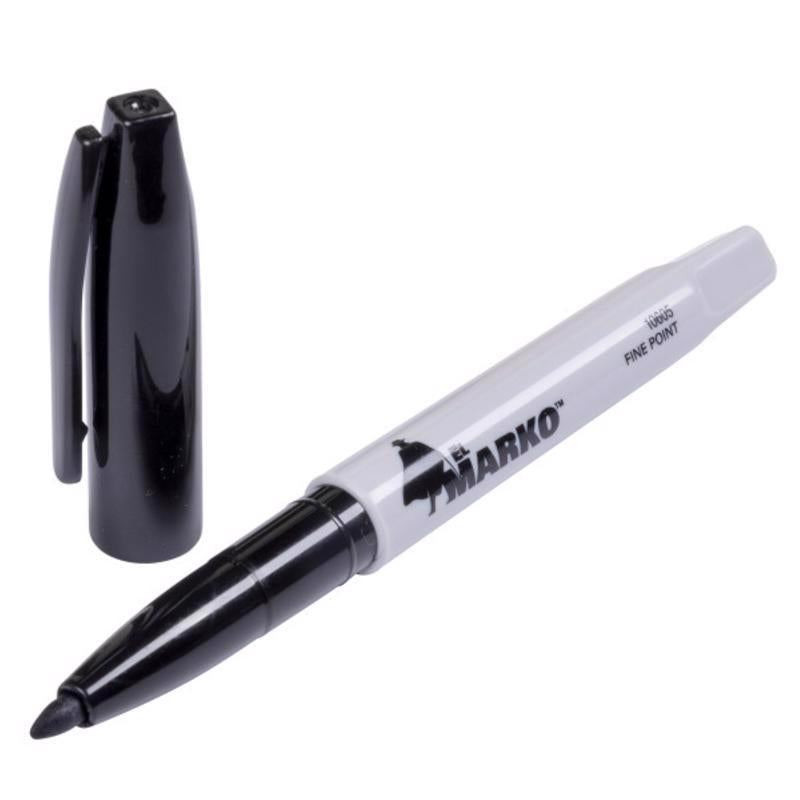 C.H. Hanson El Marko Black Medium Tip Permanent Marker
