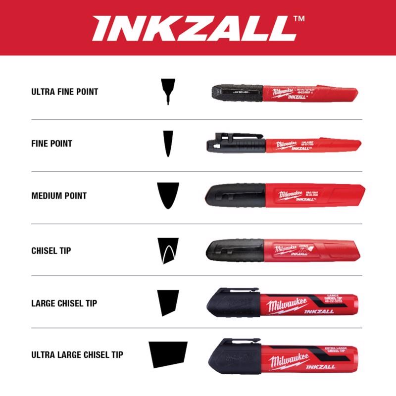 Milwaukee INKZALL Yellow Liquid Paint Marker