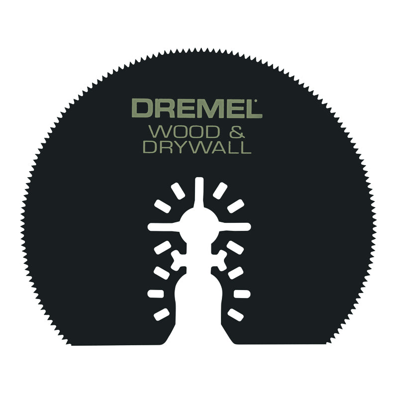 Dremel 3 in. Carbon Steel Universal Wood and Drywall Saw Blade