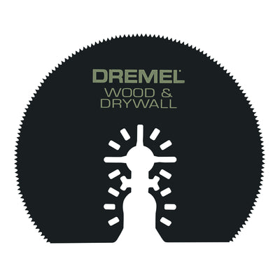 Dremel 3 in. Carbon Steel Universal Wood and Drywall Saw Blade