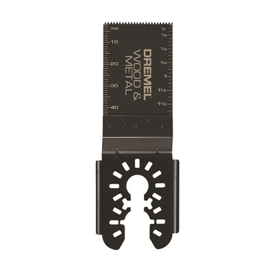 Dremel 1-5/8 in. Bi-Metal Universal Wood and Metal Flush Cut Blade