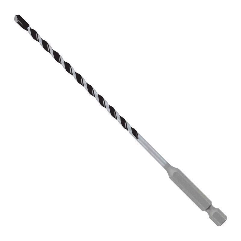 Diablo 5/32 in. X 6 in. L Multi-Material Carbide Tipped Hammer Drill Bit Hex Shank