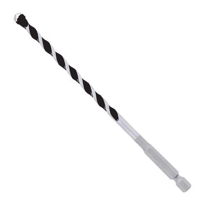 Diablo 1/4 in. X 6 in. L Multi-Material Carbide Tipped Hammer Drill Bit Hex Shank
