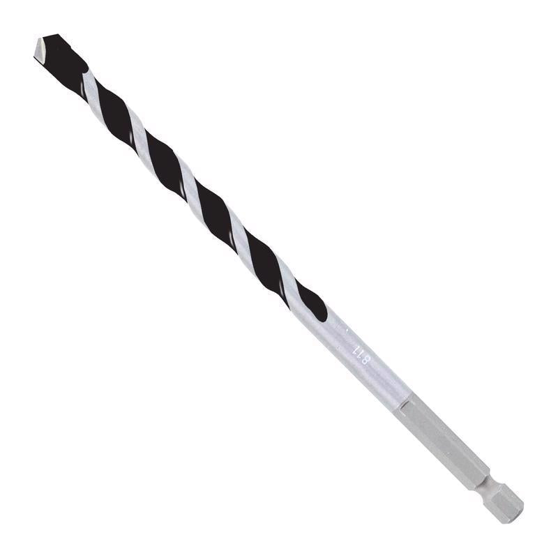 Diablo 5/16 in. X 6 in. L Multi-Material Carbide Tipped Hammer Drill Bit Hex Shank