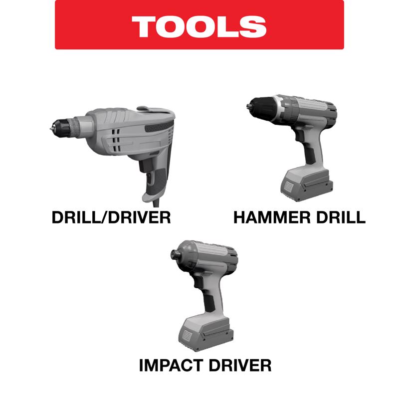 Diablo 3/8 in. X 6 in. L Multi-Material Carbide Tipped Hammer Drill Bit Hex Shank
