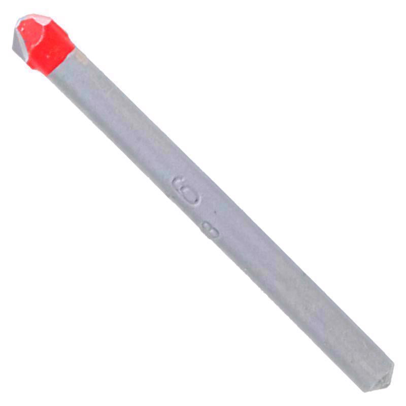 Diablo 3/16 in. X 2 in. L Carbide Tipped Tile and Stone Drill Bit 3-Flat Shank