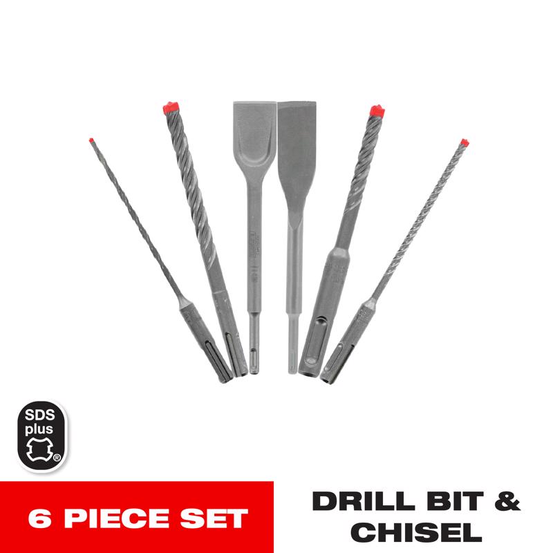Diablo 3/16 in. X 2 in. L Carbide Tipped Tile and Stone Drill Bit 3-Flat Shank