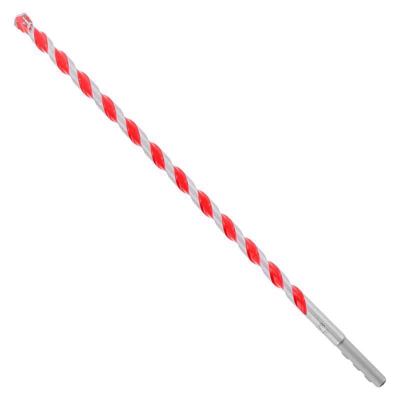 Diablo SPEEDemon 3/8 in. X 12 in. L Carbide Tipped Red Granite Hammer Drill Bit Round Shank