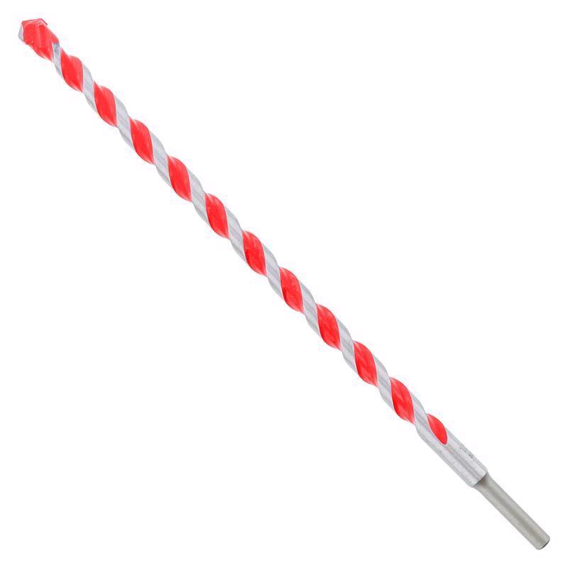 Diablo SPEEDemon 1/2 in. X 12 in. L Carbide Tipped Red Granite Hammer Drill Bit Round Shank