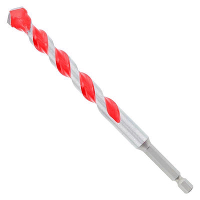 Diablo SPEEDemon 1/2 in. X 6 in. L Carbide Tipped Red Granite Hammer Drill Bit Hex Shank
