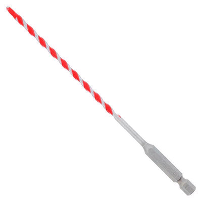 Diablo SPEEDemon 5/32 in. X 6 in. L Carbide Tipped Red Granite Hammer Drill Bit Hex Shank