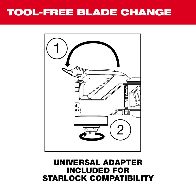 Milwaukee M18 FUEL Cordless Oscillating Multi-Tool Tool Only