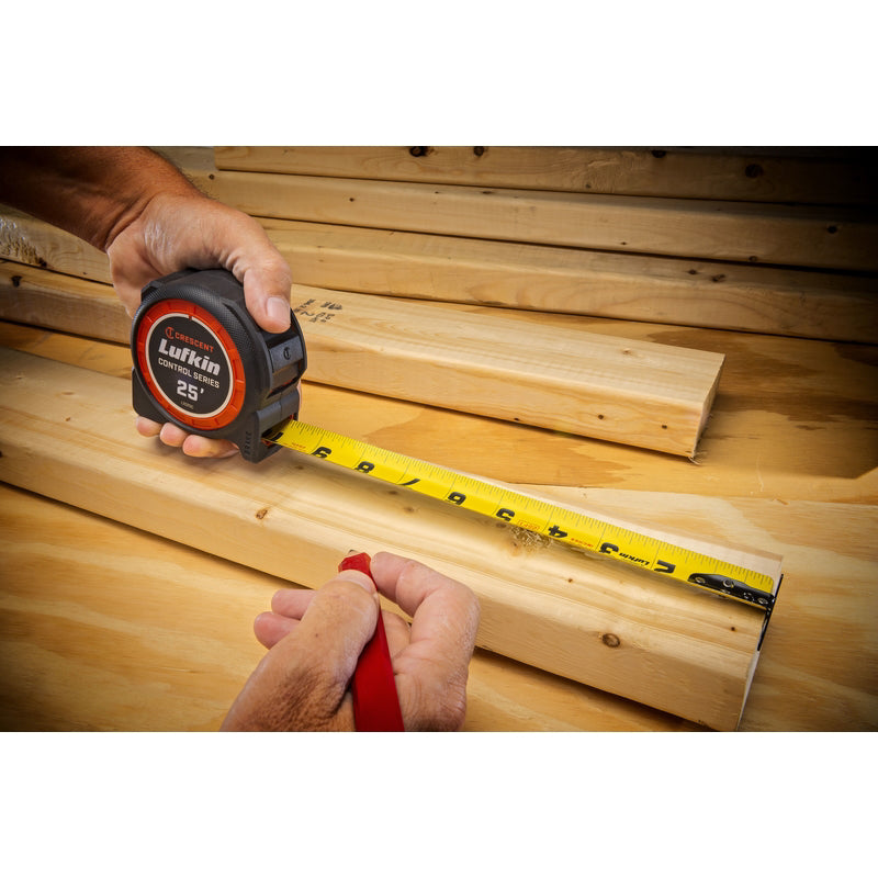 Crescent Lufkin 25 ft. L X 1-3/16 in. W Control Series Tape Measure
