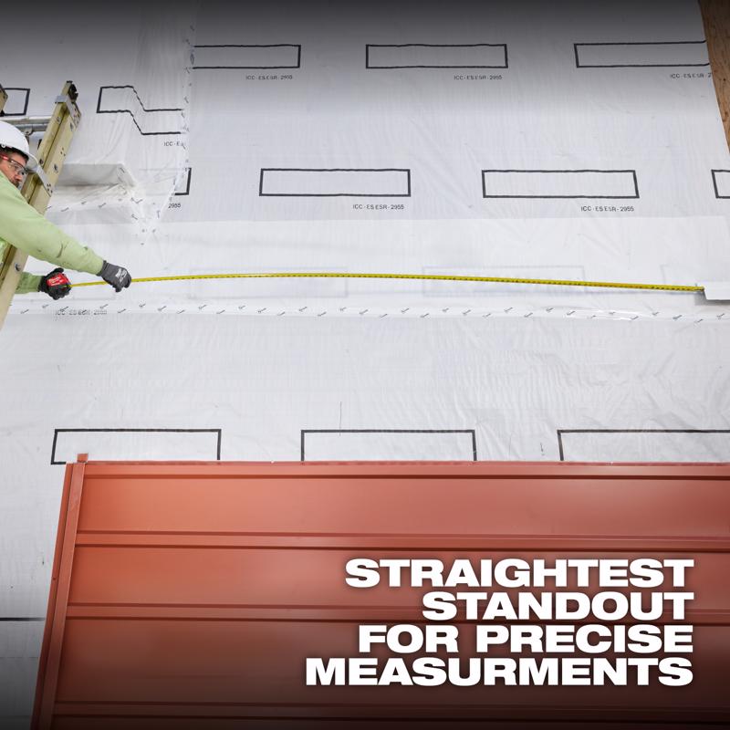 Milwaukee 16 ft. L X 1-5/16 in. W Compact Wide Blade Tape Measure
